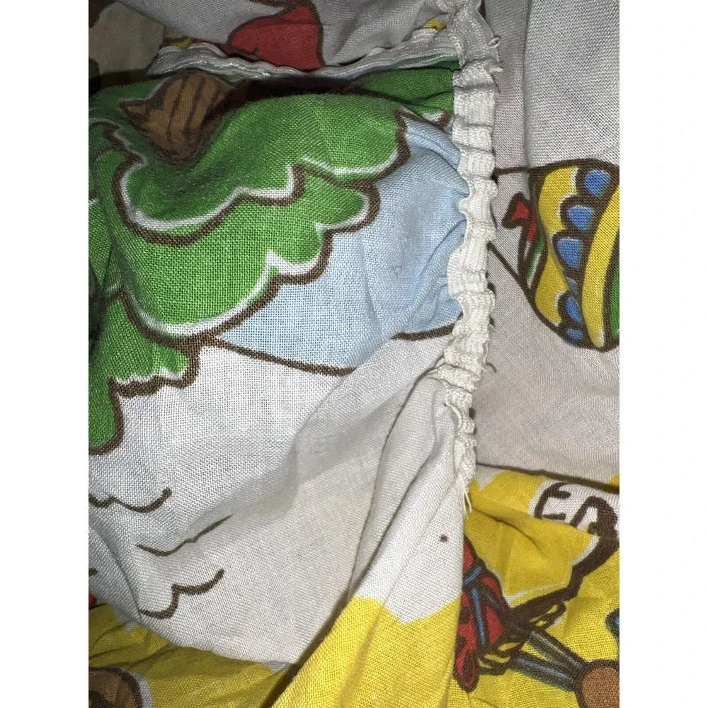 Vintage Snoopy Peanuts Twin Bed SET Space Western Pirate Beach Charlie Brown